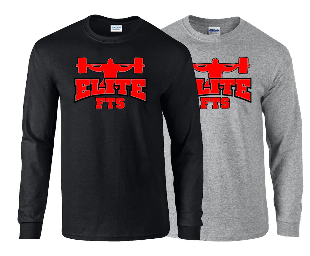 elitefts Block Squat Long Sleeve T-Shirt