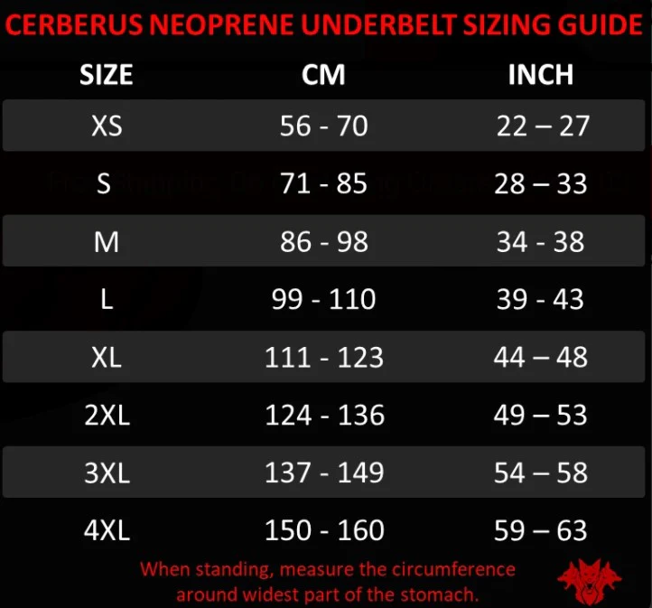 Cerberus 7MM Neoprene Underbelt - Image 4