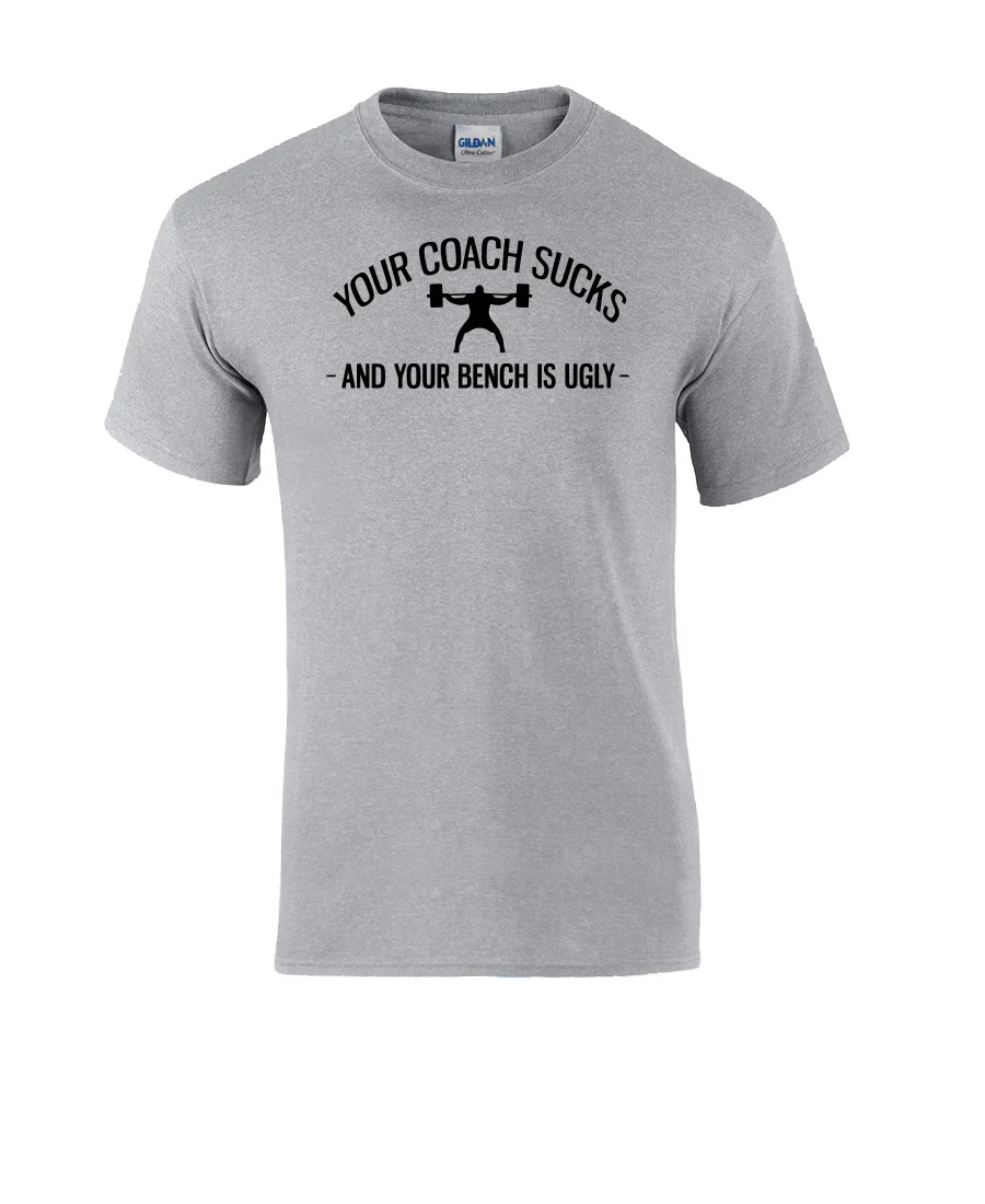elitefts Your Coach Sucks T-Shirt - Image 3