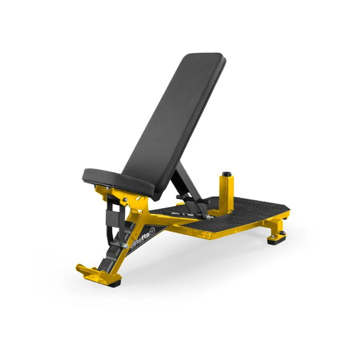 elitefts 0-90 Degree Signature Bench w/ Extra Large Spotter Platform and Kick Stand - Image 13