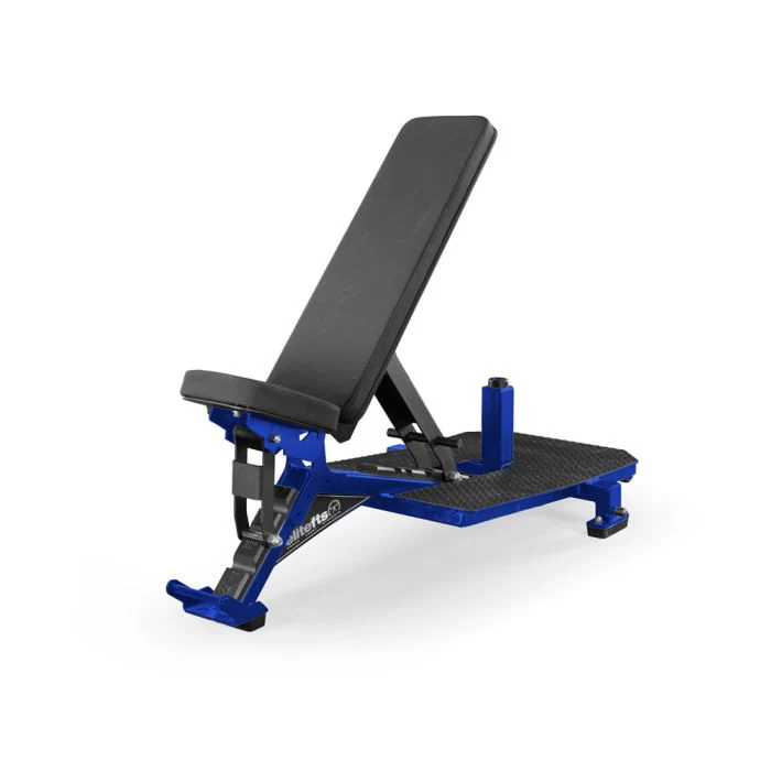 elitefts 0-90 Degree Signature Bench w/ Extra Large Spotter Platform and Kick Stand - Image 6
