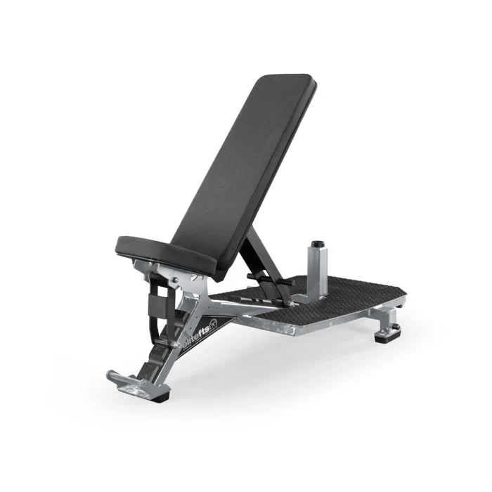 elitefts 0-90 Degree Signature Bench w/ Extra Large Spotter Platform and Kick Stand - Image 9