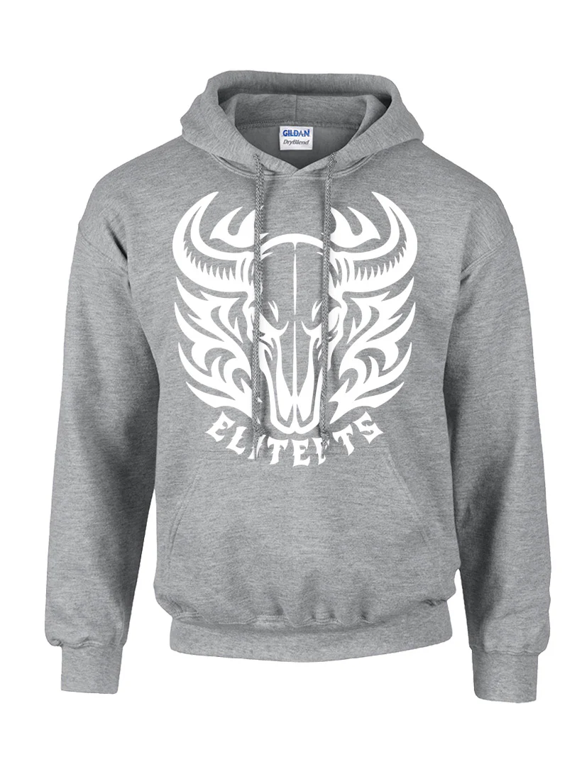 elitefts Bull Skull Hoodie - Image 3