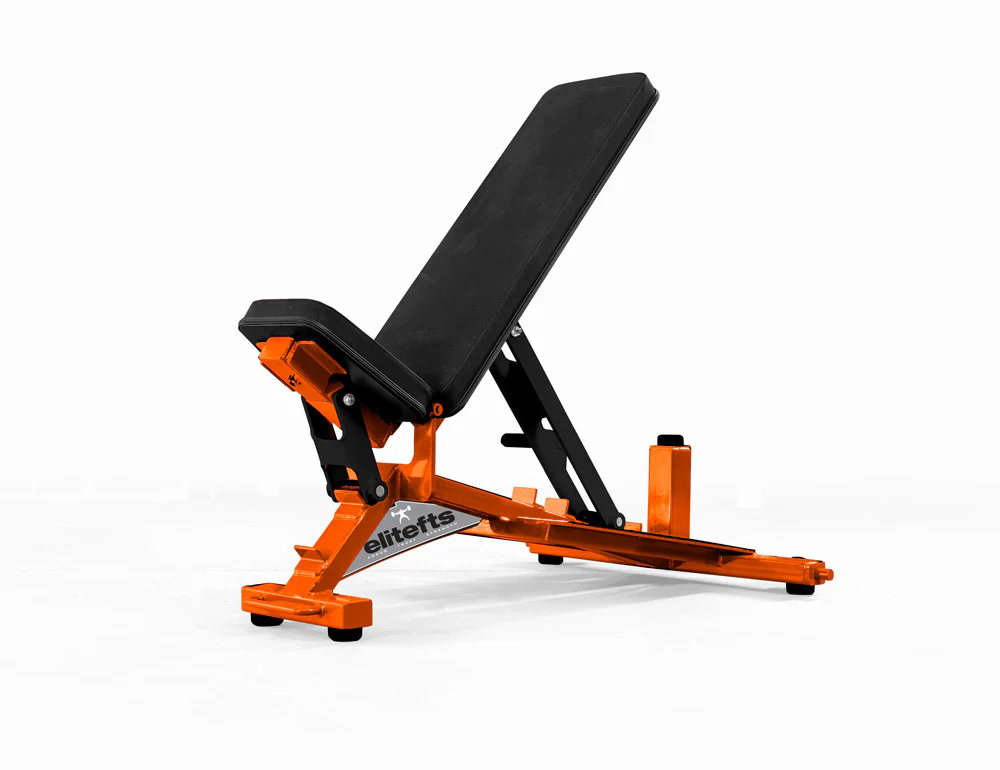 elitefts Collegiate 0-90 Bench with Spotting Steps and Kick Stand - Image 6