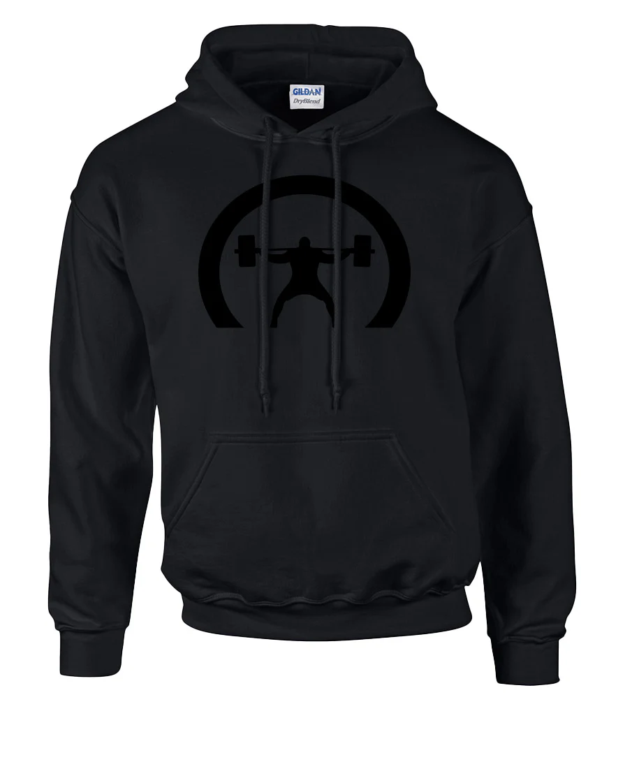 elitefts Crescent Only Black Hoodie - Image 7