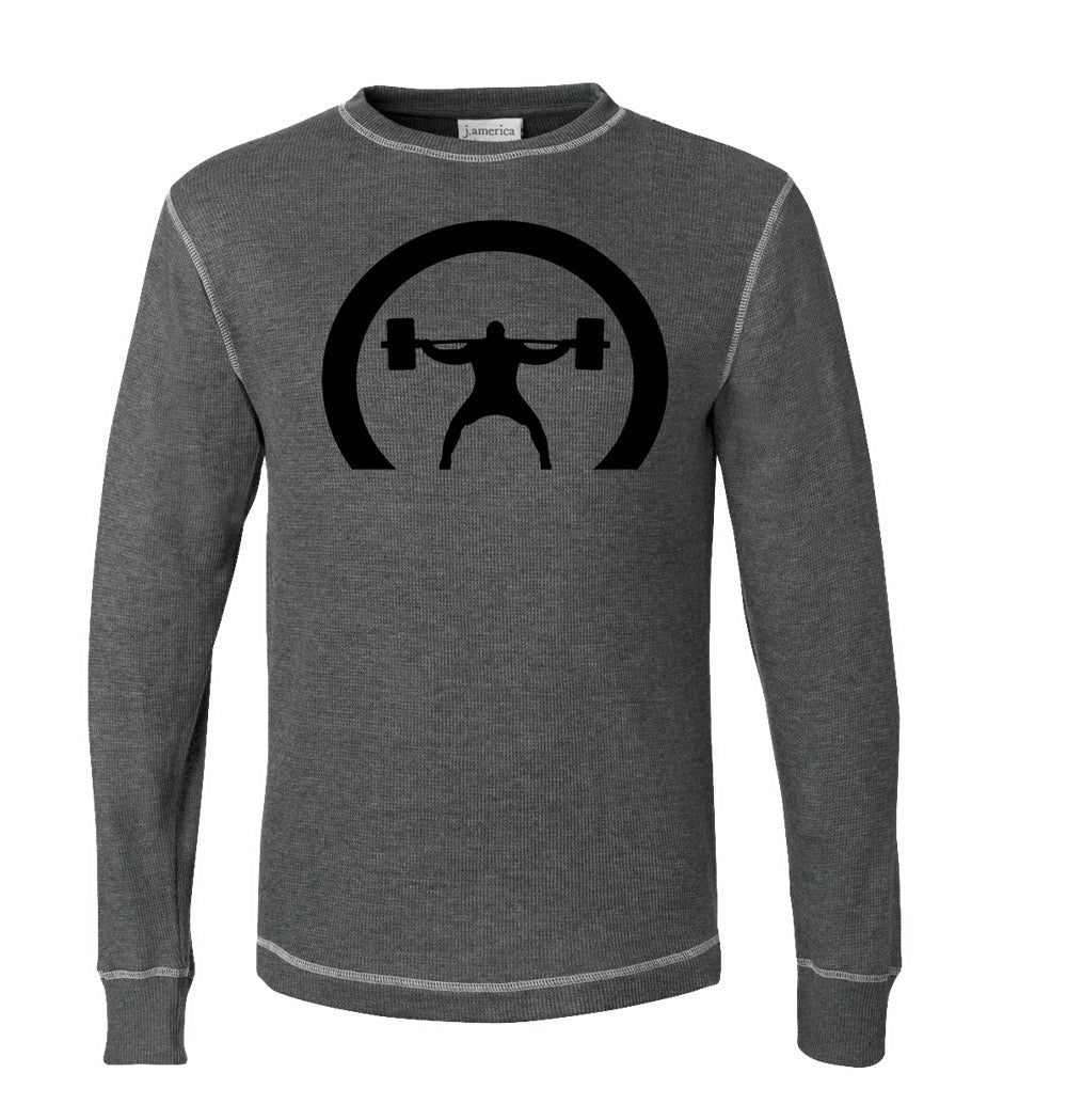 elitefts Crescent Only Black Thermal Long Sleeve Shirt - Image 3