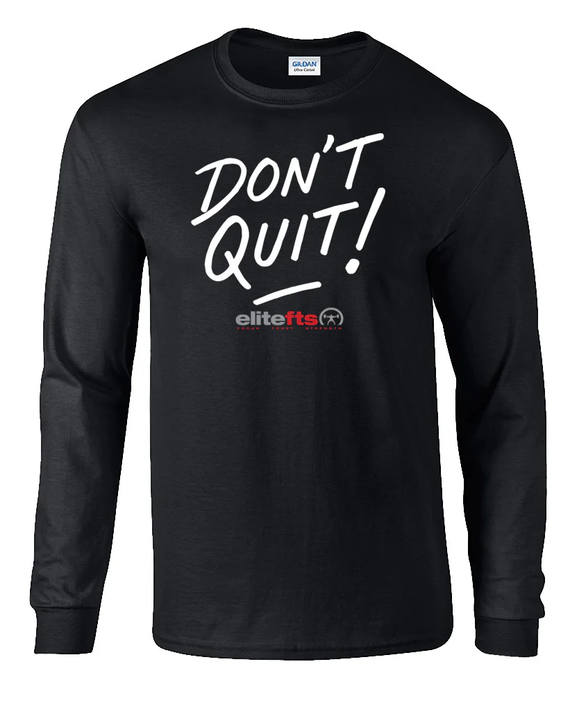 elitefts DQ Long Sleeve T-Shirt
