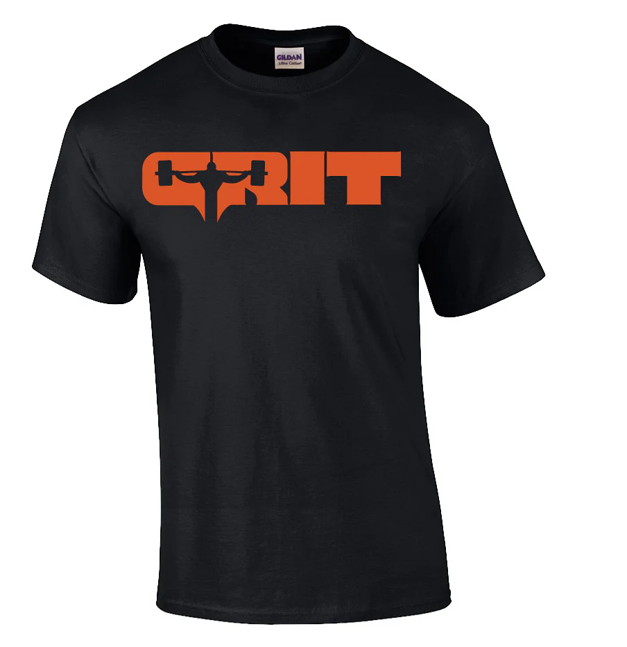 elitefts Grit Orange T-Shirt - Image 2