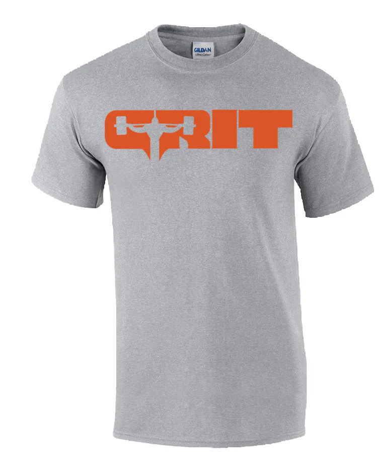 elitefts Grit Orange T-Shirt - Image 3
