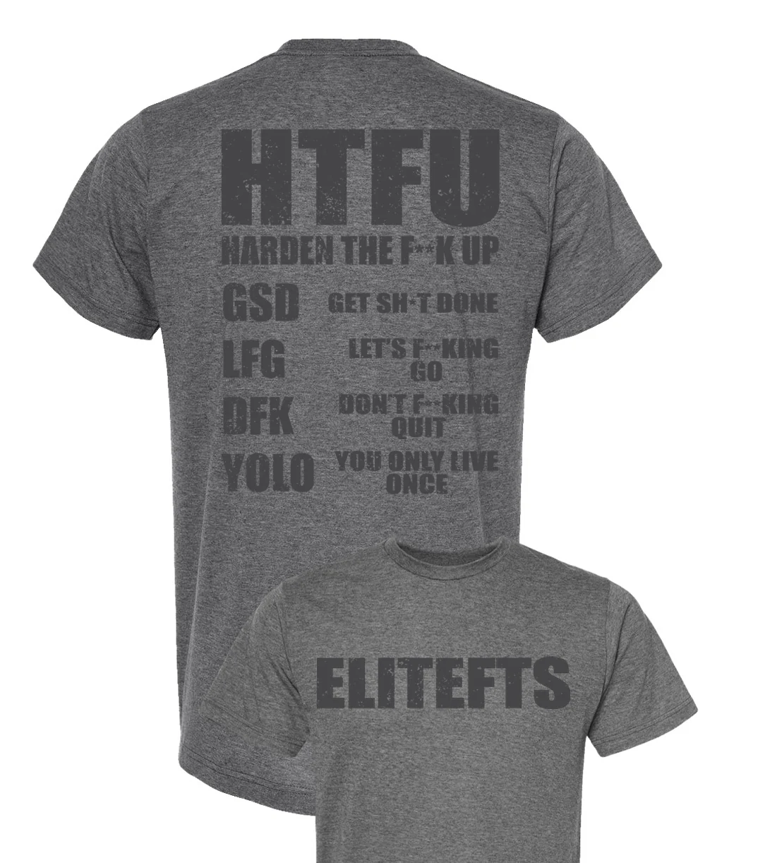 elitefts HTFU Premium T-Shirt - Image 3