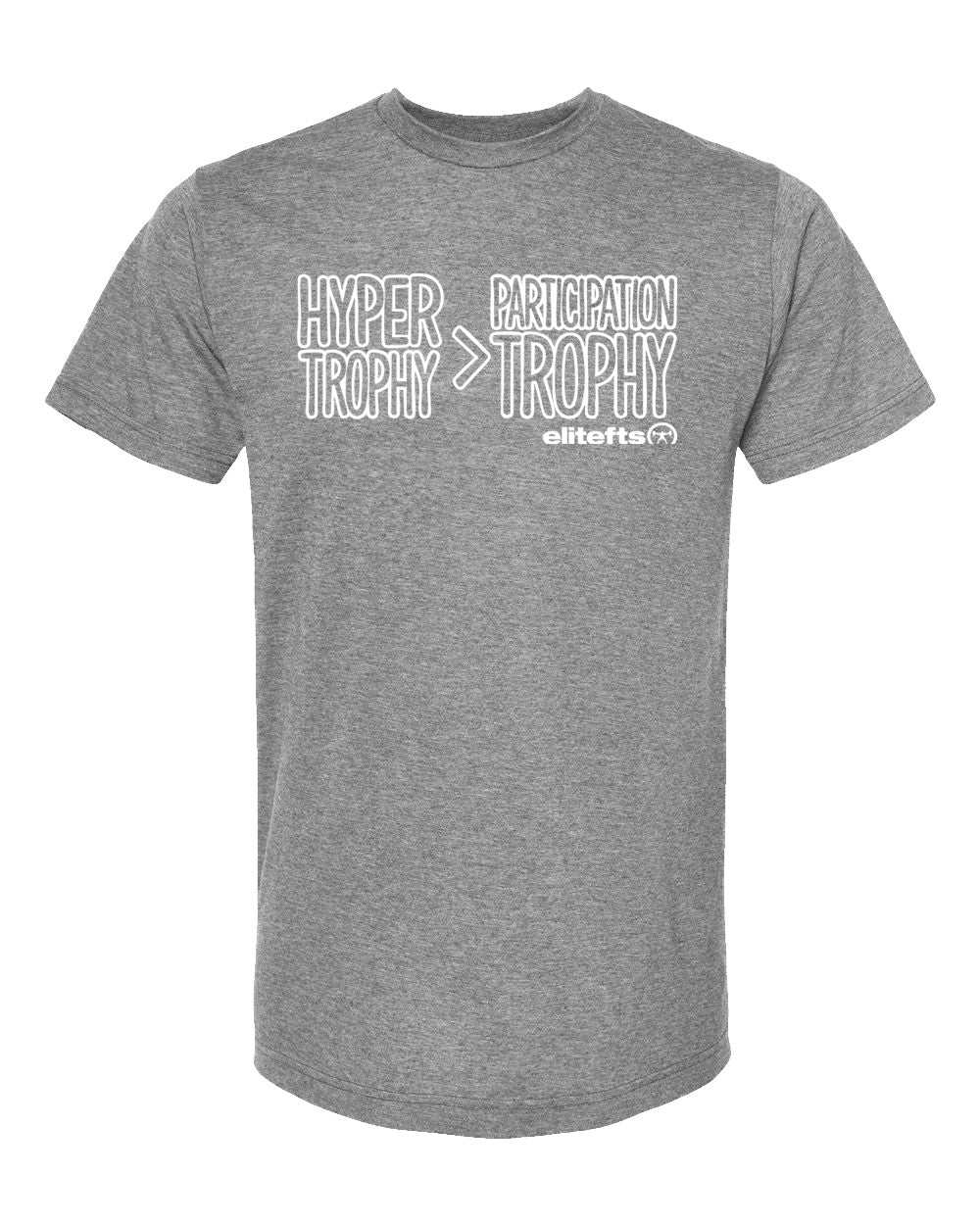 elitefts Hyper Trophy>Participation Trophy Premium T-Shirt - Image 3