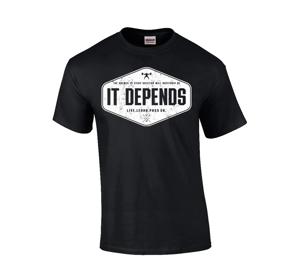 elitefts It Depends T-Shirt - Image 2