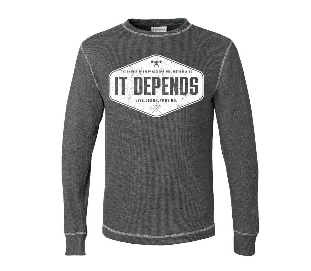 elitefts It Depends Thermal Long Sleeve Shirt - Image 3