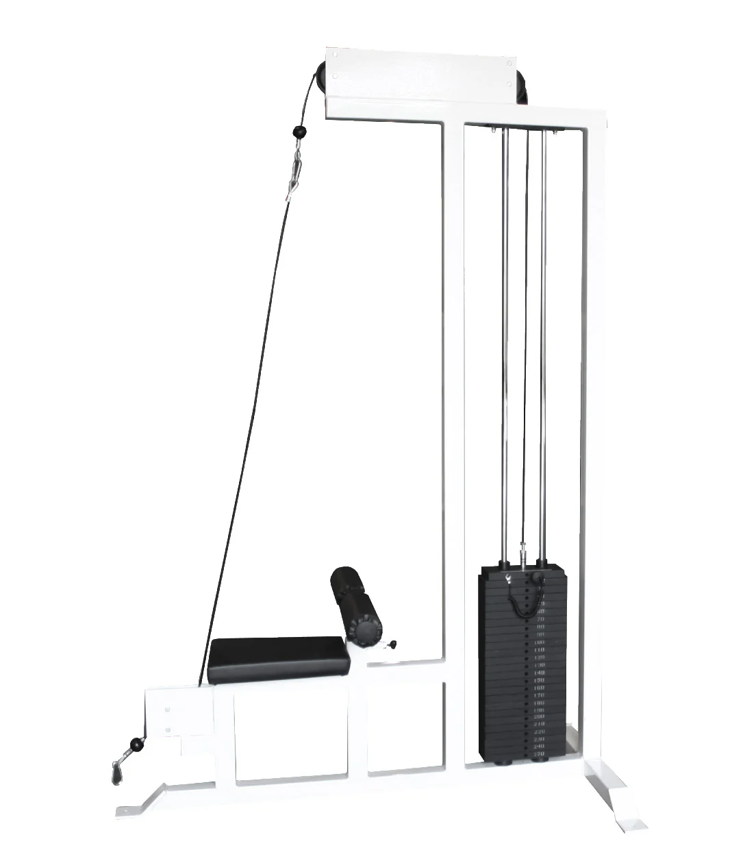 elitefts  Lat Pulldown Machine with Low Row – Selectorized
