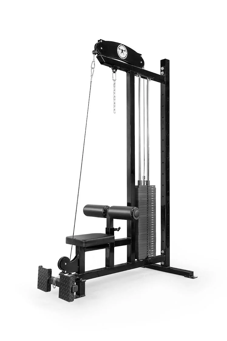 elitefts  Lat Pulldown Machine with Low Row – Selectorized - Image 3