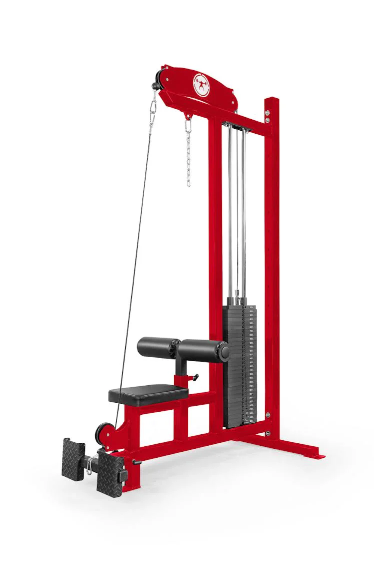 elitefts  Lat Pulldown Machine with Low Row – Selectorized - Image 4