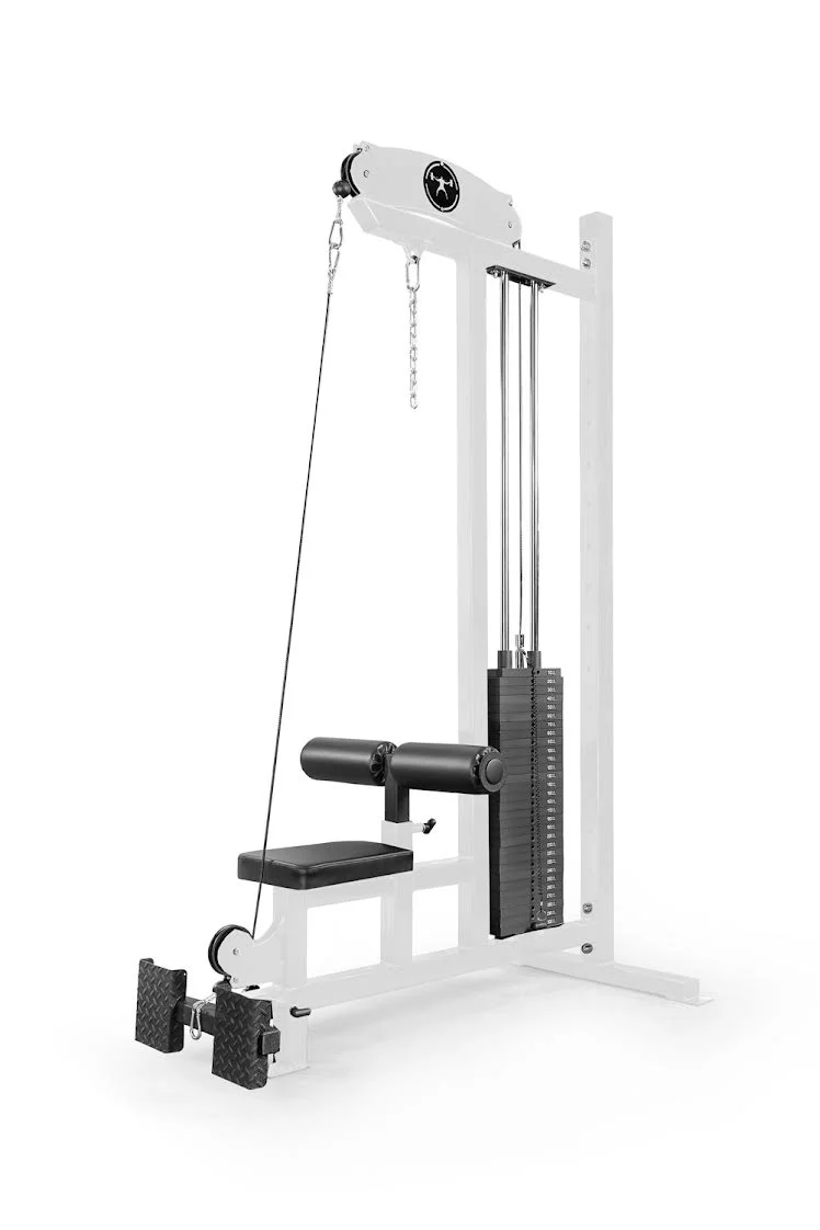 elitefts  Lat Pulldown Machine with Low Row – Selectorized - Image 5