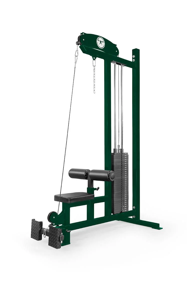 elitefts  Lat Pulldown Machine with Low Row – Selectorized - Image 7