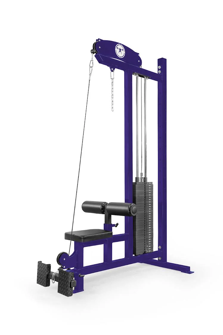 elitefts  Lat Pulldown Machine with Low Row – Selectorized - Image 9