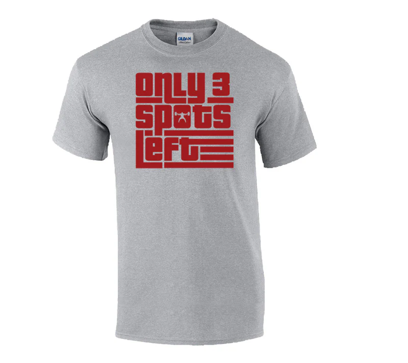 elitefts Only 3 Spots Left T-Shirt - Image 3
