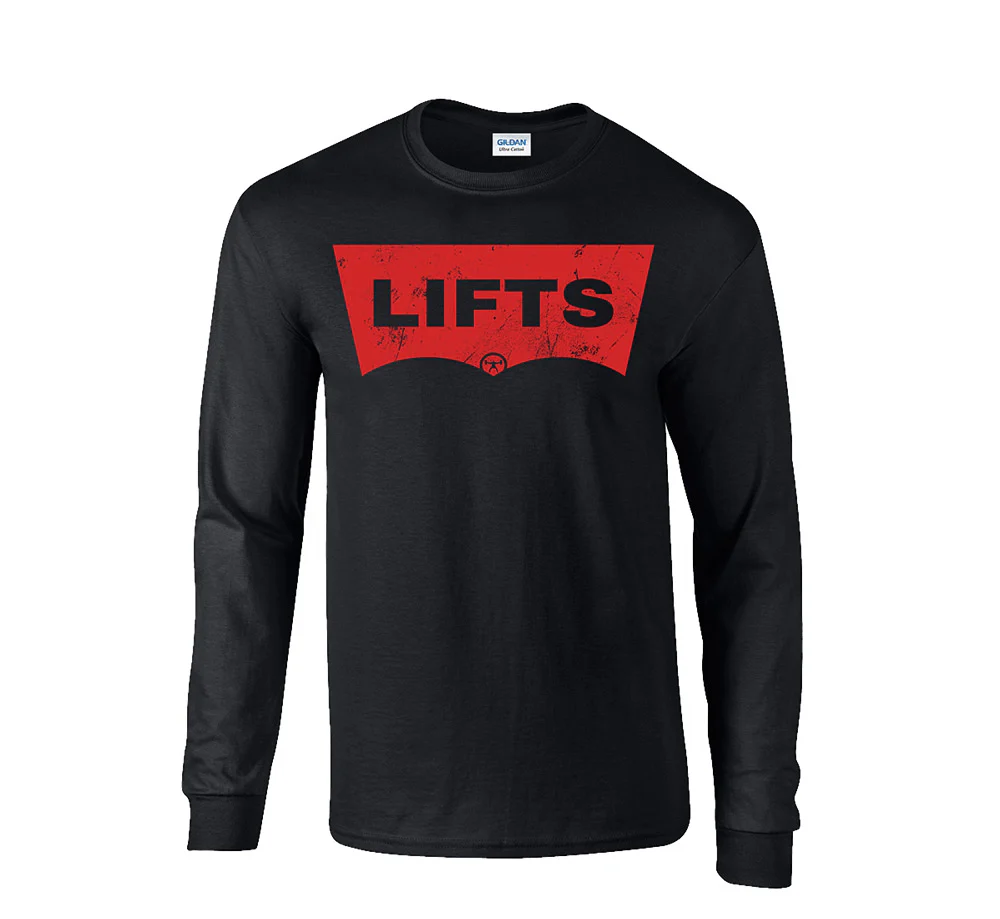 elitefts Red Lifts Long Sleeve T-Shirt - Image 2