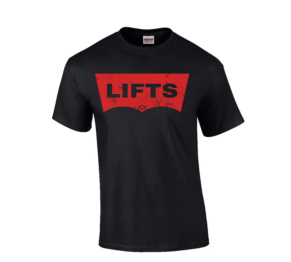 elitefts Red Lifts T-Shirt - Image 2
