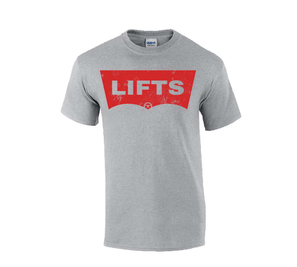elitefts Red Lifts T-Shirt - Image 3