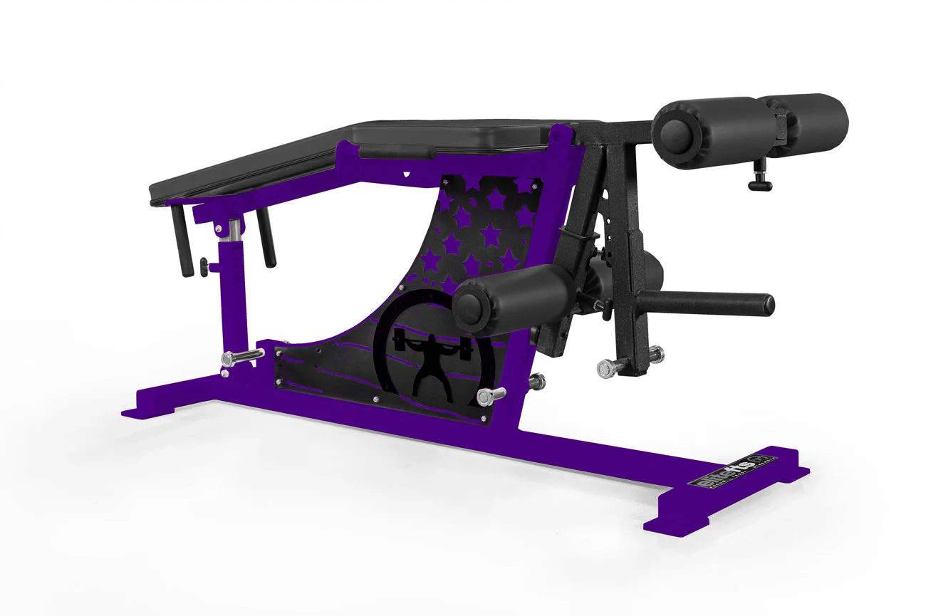 elitefts Signature Leg Ext/Curl Plate Loaded with Adjustable Main Pad & Logo Panel - Image 10