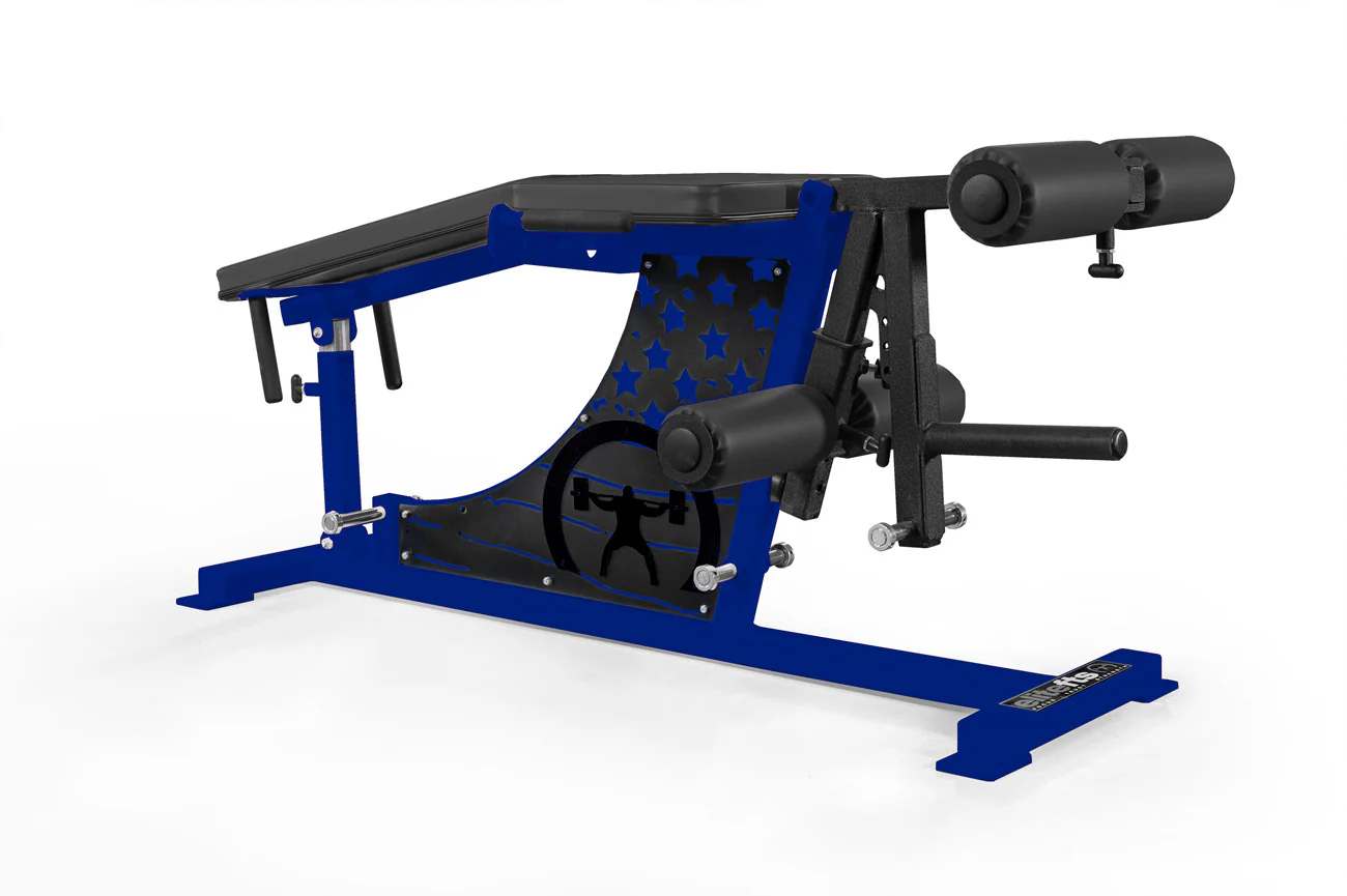 elitefts Signature Leg Ext/Curl Plate Loaded with Adjustable Main Pad & Logo Panel - Image 5