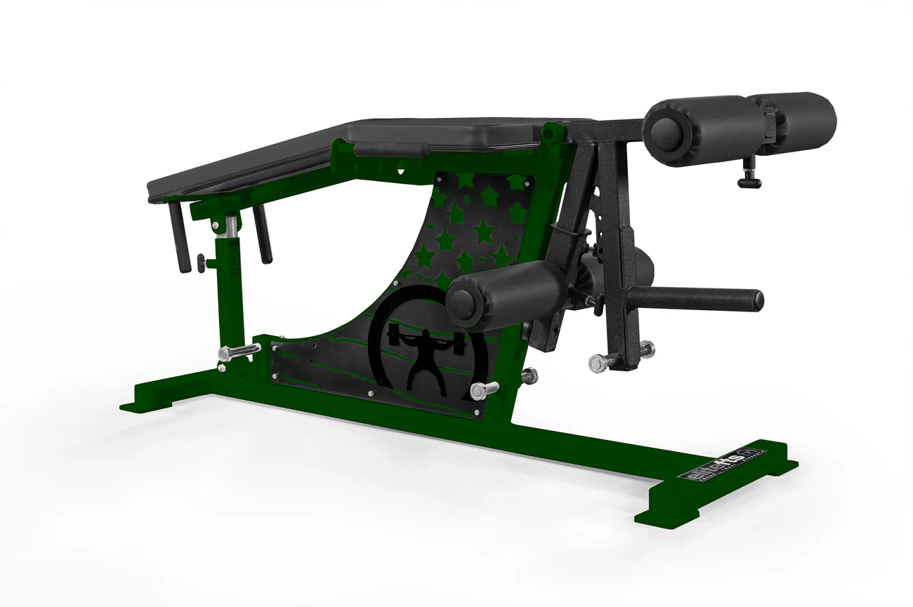 elitefts Signature Leg Ext/Curl Plate Loaded with Adjustable Main Pad & Logo Panel - Image 7