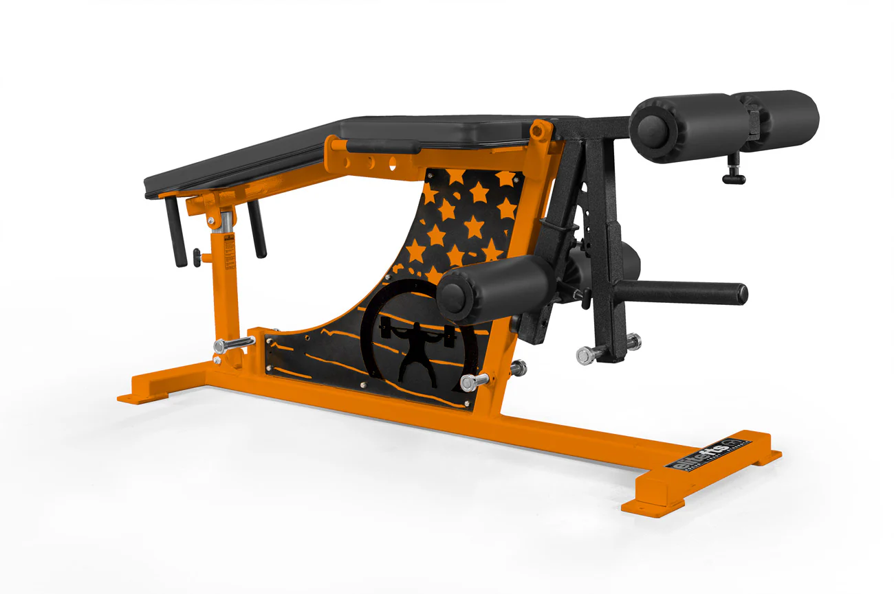 elitefts Signature Leg Ext/Curl Plate Loaded with Adjustable Main Pad & Logo Panel - Image 8