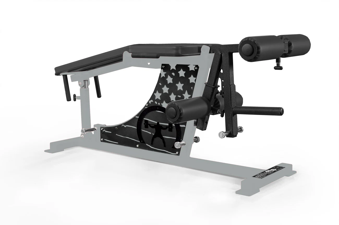 elitefts Signature Leg Ext/Curl Plate Loaded with Adjustable Main Pad & Logo Panel - Image 9
