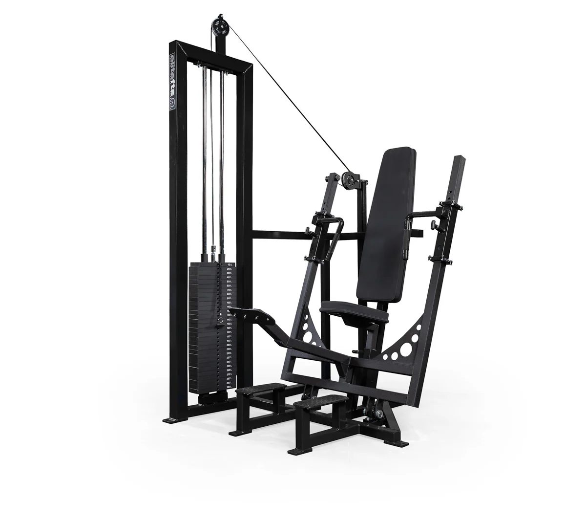 elitefts Signature Seated Chest Press w/Adjustable Handles - Image 5