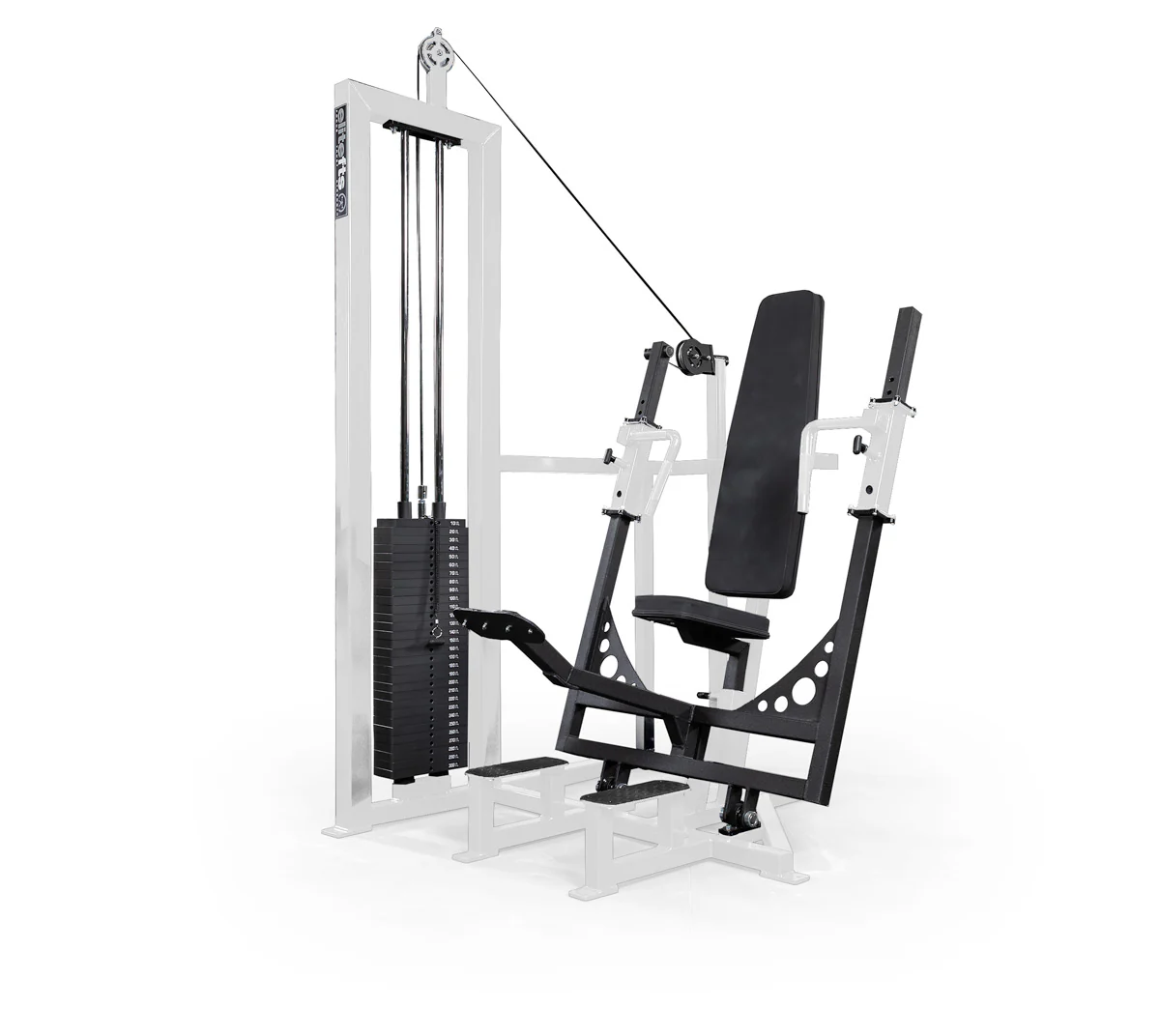 elitefts Signature Seated Chest Press w/Adjustable Handles - Image 7