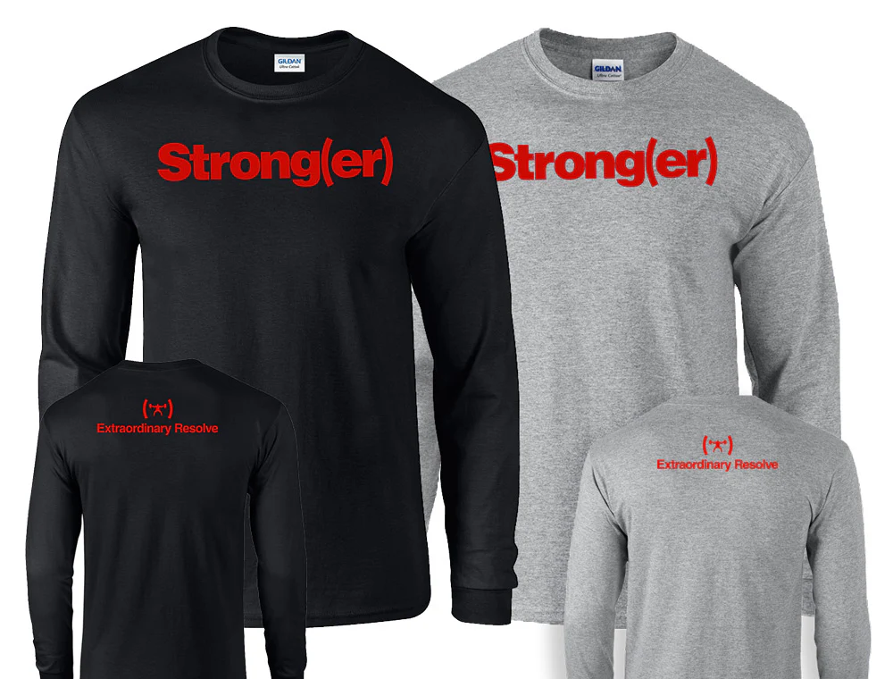 elitefts Strong(er) Red Long Sleeve T-Shirt
