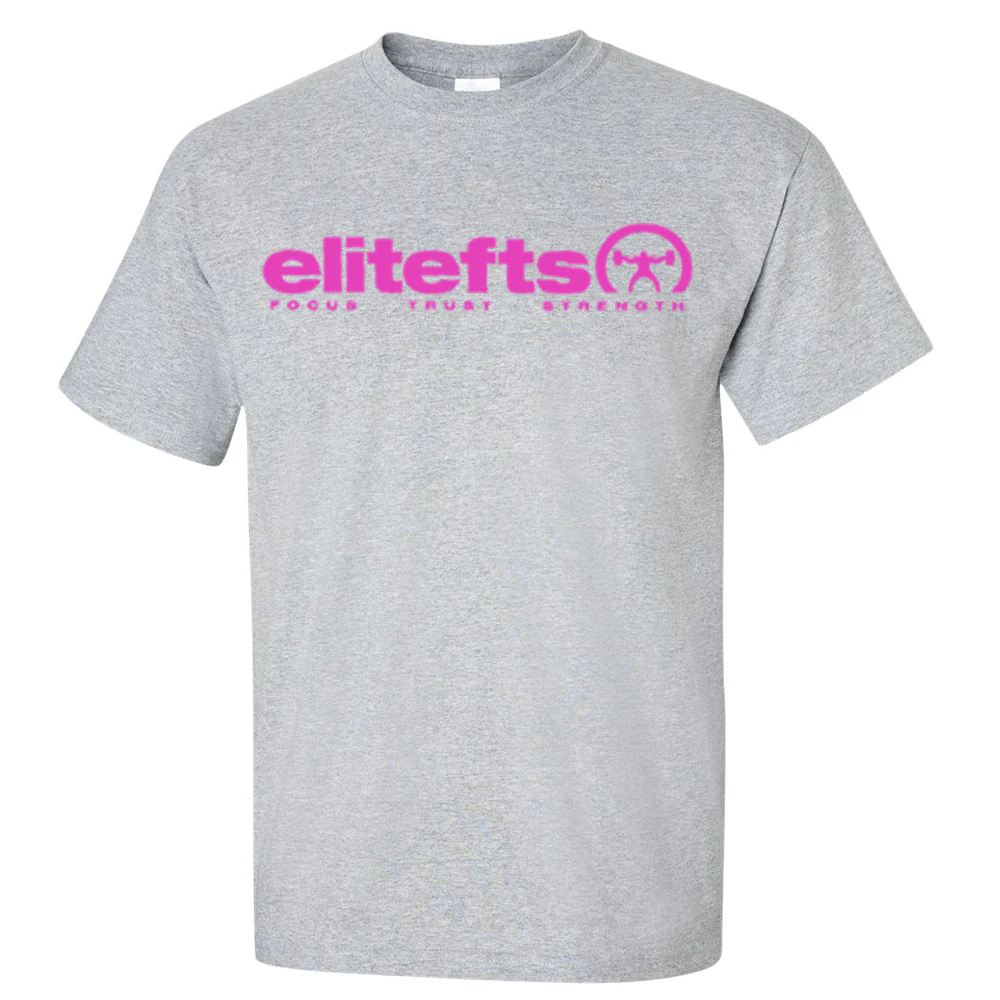 elitefts Tagline Pink T-Shirt - Image 3