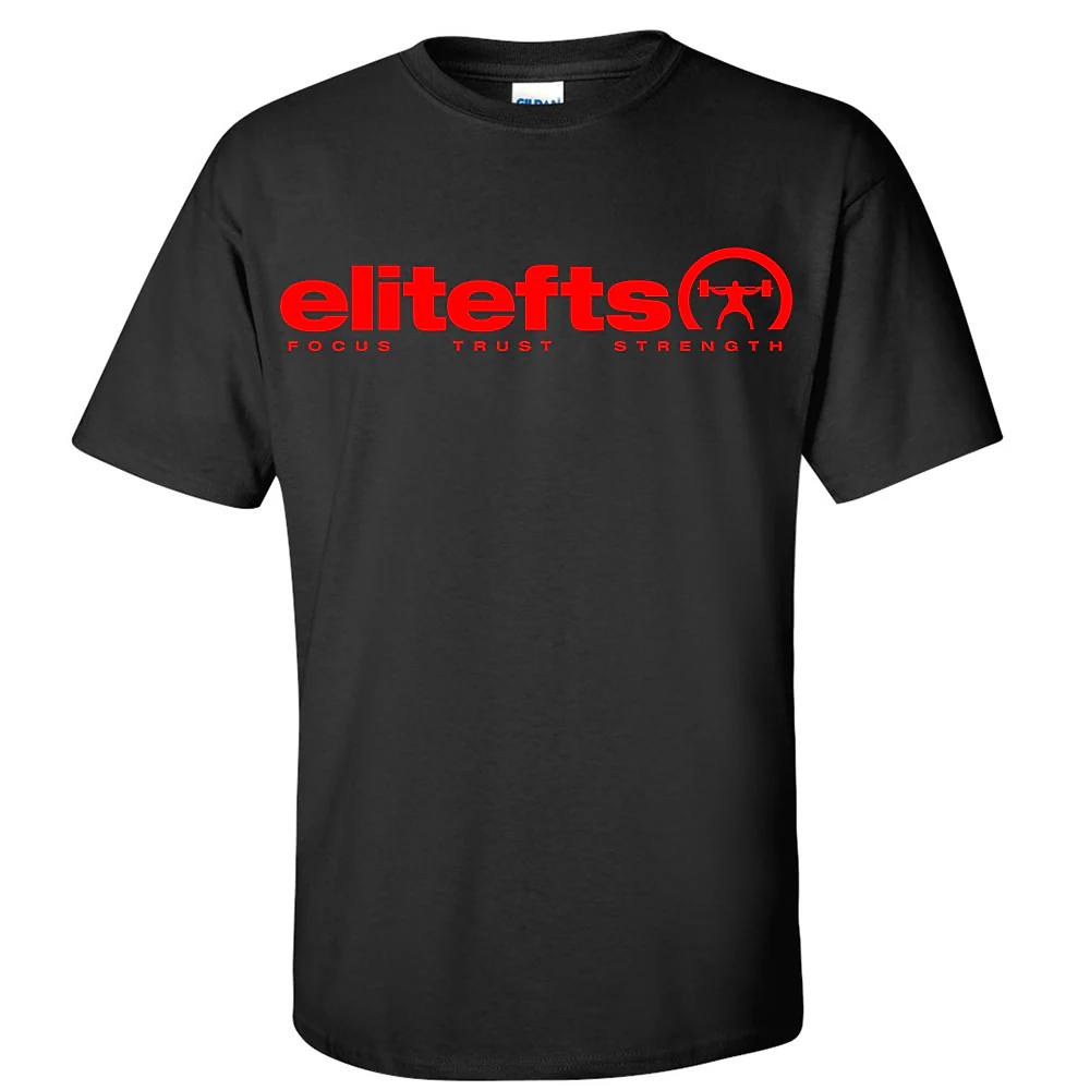 elitefts Tagline Red T-Shirt - Image 2