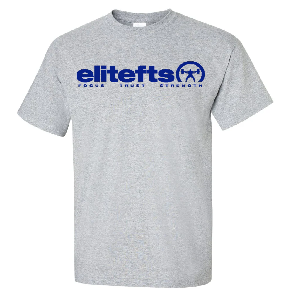 elitefts Tagline Royal Blue T-Shirt - Image 3