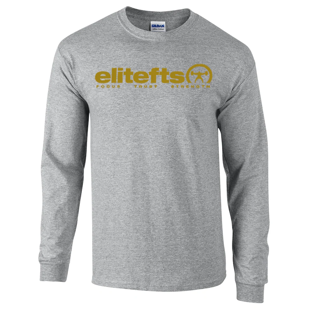 elitefts Tagline Vegas Gold Long Sleeve T-Shirt - Image 3