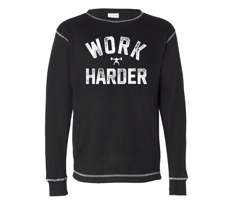 elitefts Work Harder Thermal Long Sleeve Shirt - Image 2