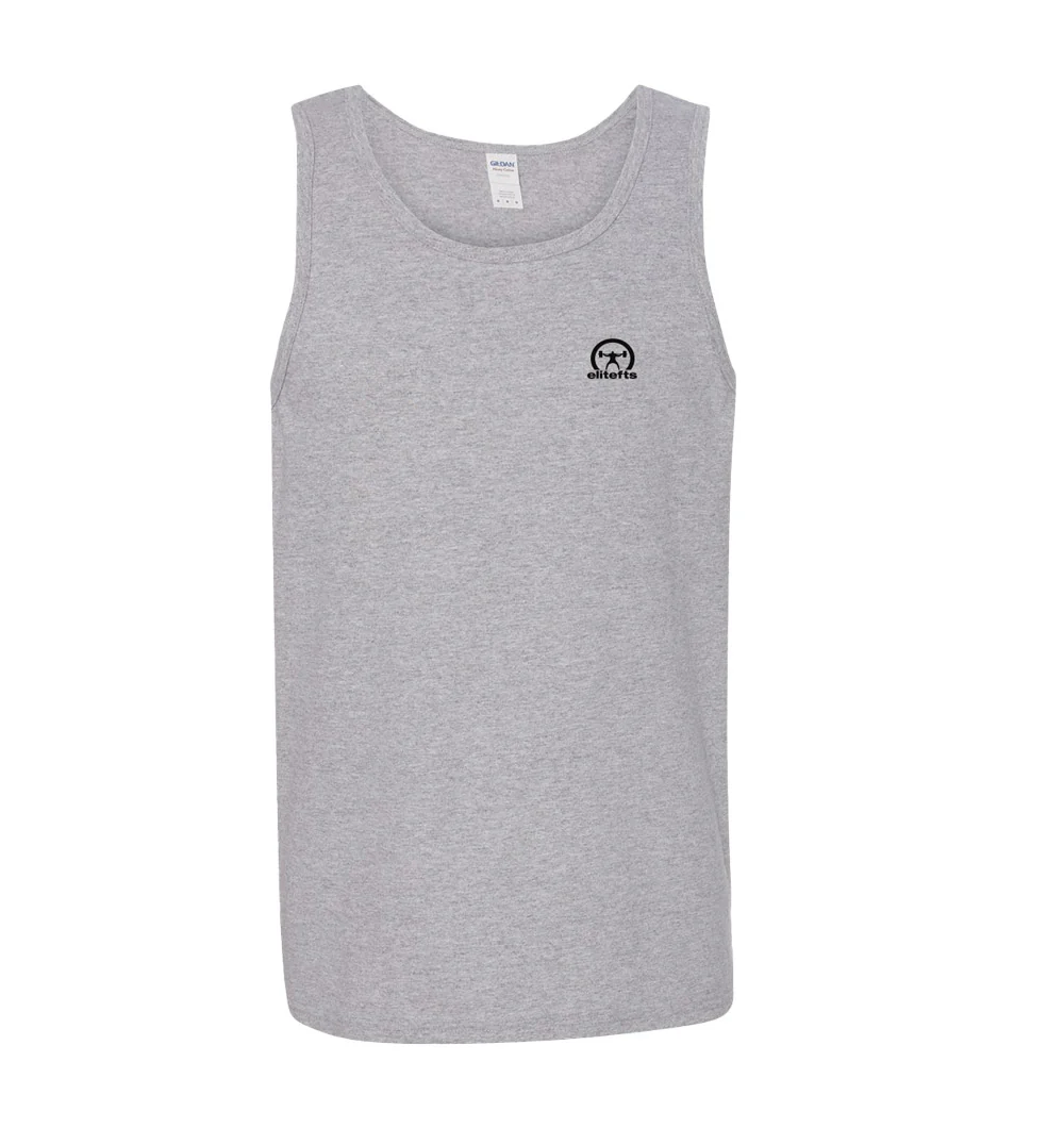 elitefts Crescent Black Small Tank Top - Image 2