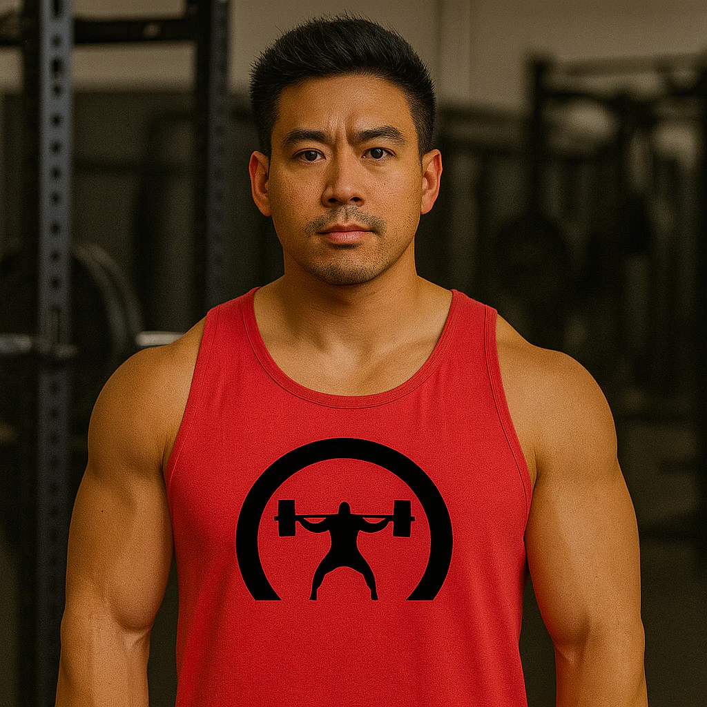 elitefts Crescent Only Black Tank Top - Image 6