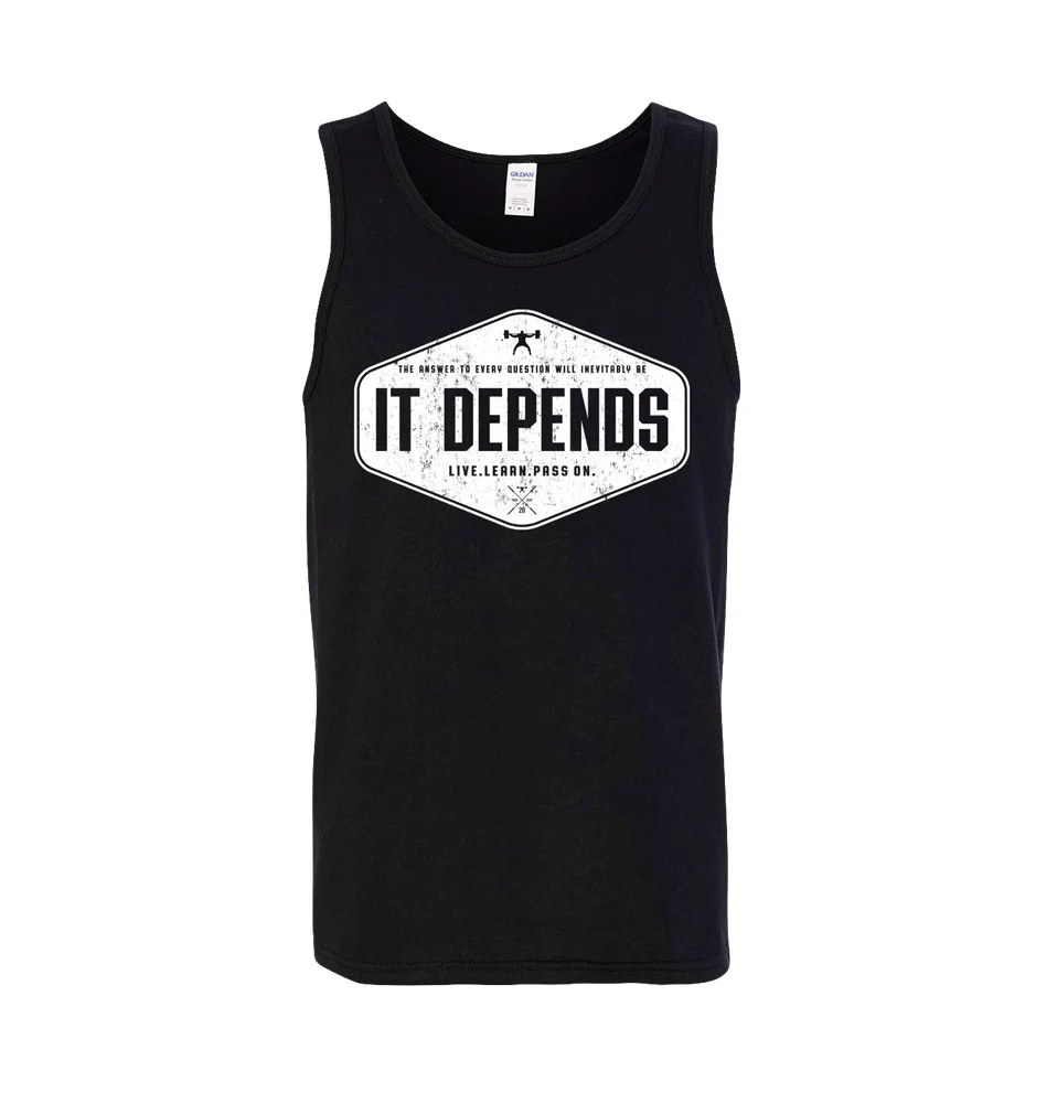 elitefts It Depends Tank Top - Image 2