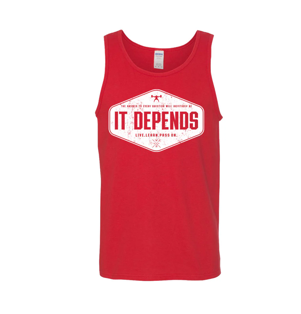 elitefts It Depends Tank Top - Image 3