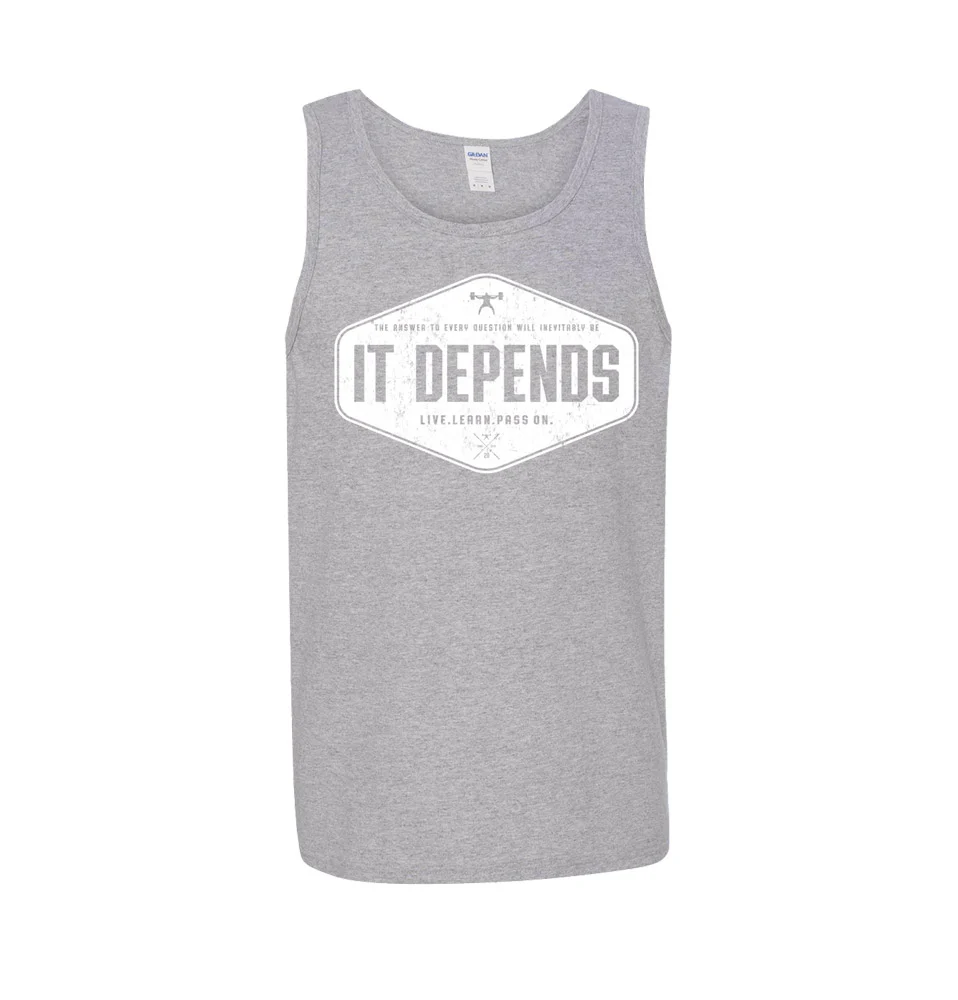 elitefts It Depends Tank Top - Image 4
