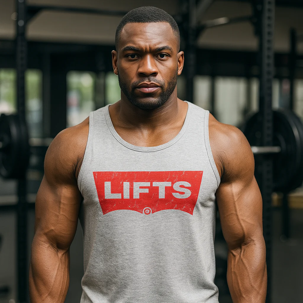 elitefts Red Lifts Tank Top - Image 5
