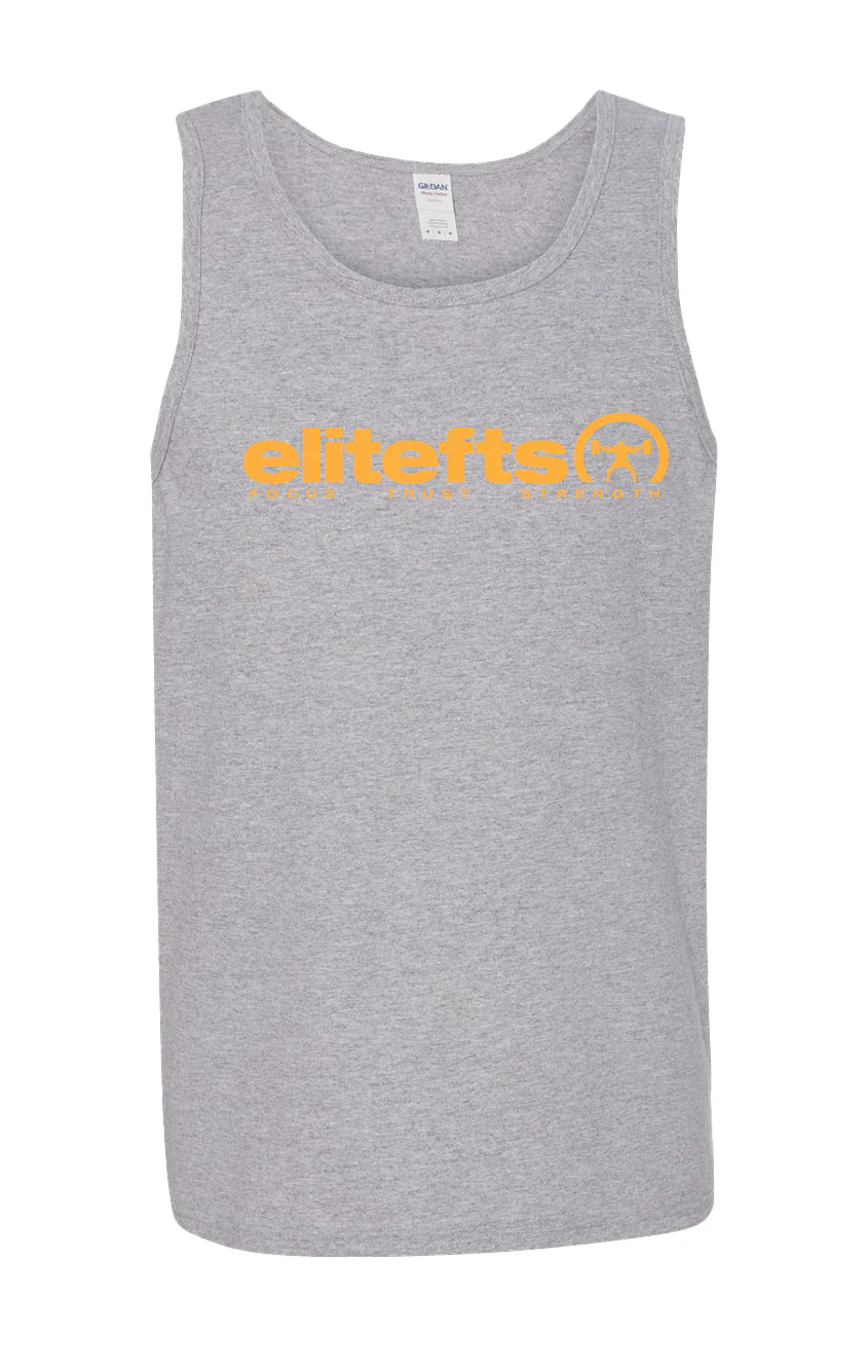 elitefts Tagline Gold Tank Top - Image 15