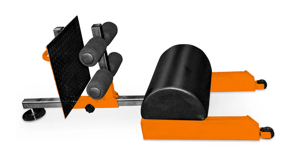elitefts Scholastic Floor Glute Ham Raise (GHR) with Wheels - Image 4