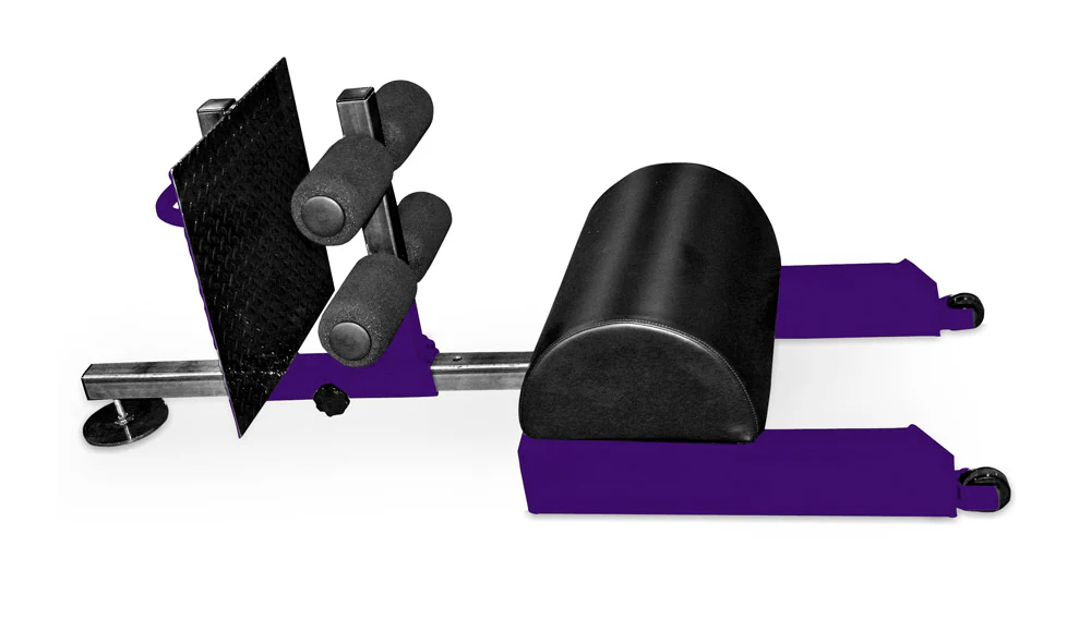 elitefts Scholastic Floor Glute Ham Raise (GHR) with Wheels - Image 6