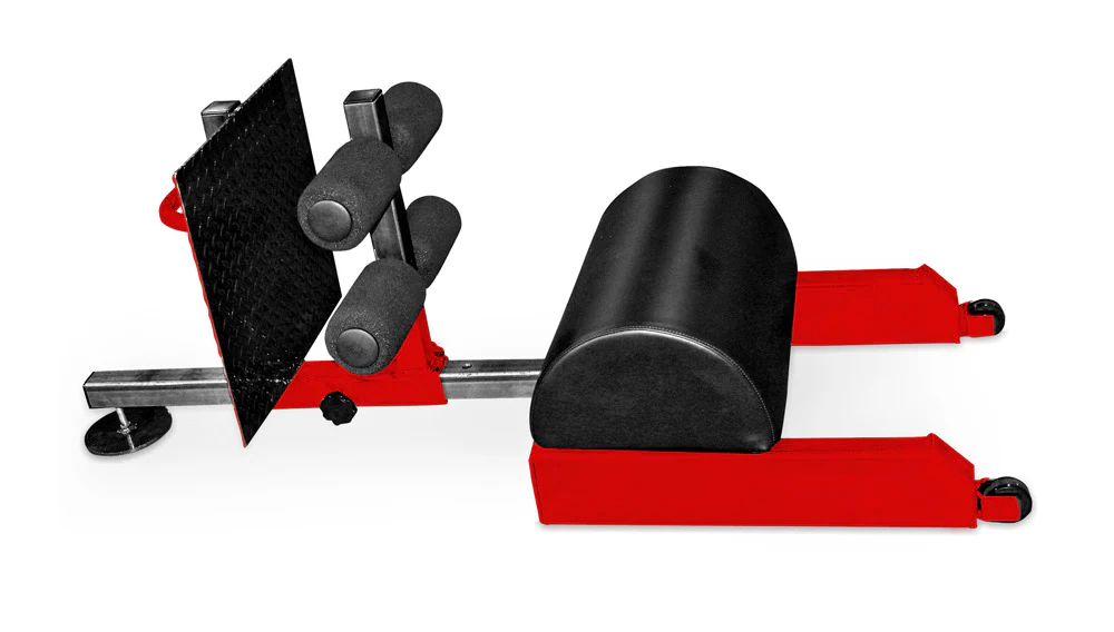 elitefts Scholastic Floor Glute Ham Raise (GHR) with Wheels - Image 7